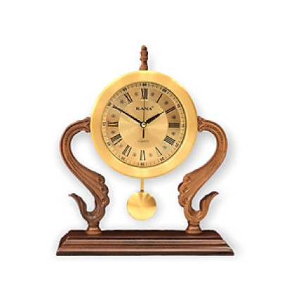 Đồng hồ để bàn quả lắc gỗ cao cấp BL-01(LM)