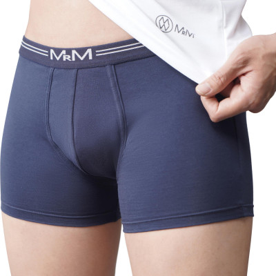 Combo 4 Quần Sịp Đùi Nam Quần Lót Nam Boxer Sợi Cotton Cao Cấp MRM FASHION Mix 3 Màu TẶNG Đôi Tất Nam Cao Cấp