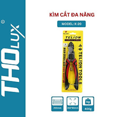 Kìm cắt đa năng K-20 Tholux, Thép carbon chống mòn,gỉ. Ứng Dụng Sửa Chữa Nhà Cửa, Vật Dụng