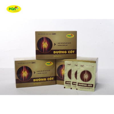 Dưỡng Cốt PQA Giúp Bồi Bổ Khí Huyết Thông Kinh Lạc Và Hỗ Trợ Giảm Đau Nhức Xương Khớp Hộp 25 Gói