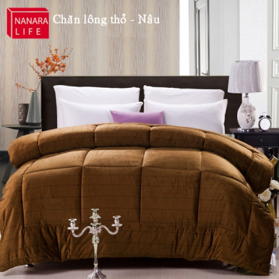 Chăn lông thỏ Nanara Life Nhật Bản - Nhập khẩu chính hãng