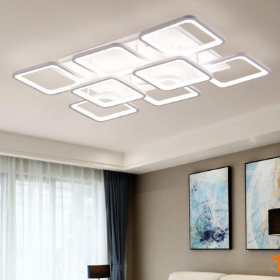 Đèn ốp trần SIUDER kiểu dáng hiện đại, tinh tế với 3 chế độ ánh sáng.