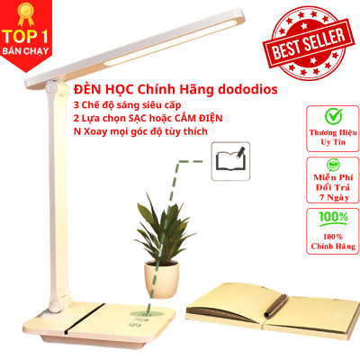 Đèn Pixar, Đèn Bàn Học Chống Cận Thị, Đèn Đọc Sách LED, Đèn Làm Việc Bảo Vệ Mắt, đèn học để bàn, đèn học cho học sinh sinh viên, đèn trang trí decor - Hàng Chính Hãng dododios
