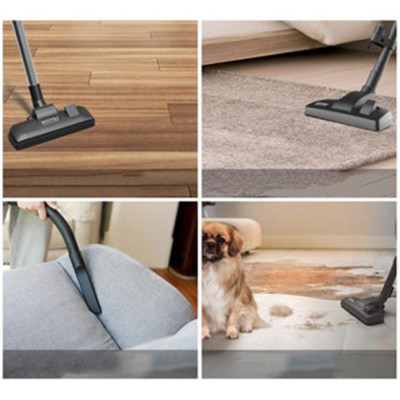 Máy hút bụi công nghiệp đa năng khô và ướt ABG Yili YLW-6263A loại 12 lít công suất 1200W - thùng inox kèm lõi lọc thay thế - Hàng Chính Hãng
