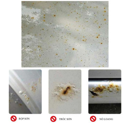 Dung dịch tẩy ố, mạt sắt trên thân xe NX780