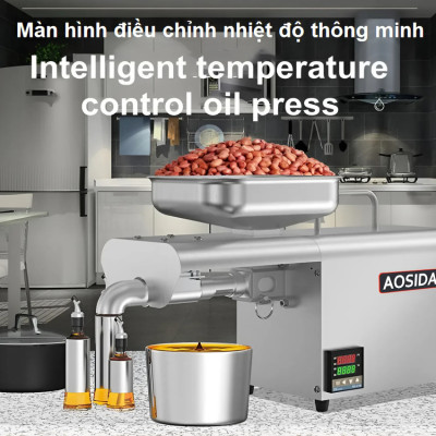 Máy ép dầu thực vật dùng trong gia đình. Thương hiệu Anh Quốc cao cấp AOSIDA - A250. HÀNG CHÍNH HÃNG