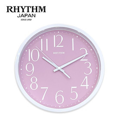 Đồng hồ Rhythm CMG625NR13- Kt 22.3 x 3.8cm, 340g, Vỏ nhựa. Dùng Pin.