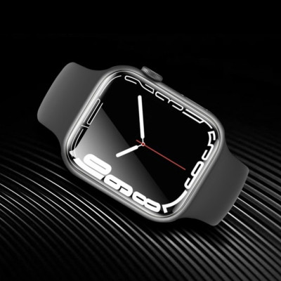 Miếng dán màn hình GOR cho Apple Watch Series 7 / Apple Watch Series 8 / Apple Watch Series 9 Size 41mm / 45mm (Hộp 3 Miếng) - Hàng Nhập Khẩu