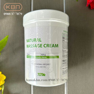 [KHUYẾN MÃI] Kem Massage TBM Chuyên Dùng Cho Mặt Và Cơ Thể - Natural Massage Cream (Hàng Chính Hãng)