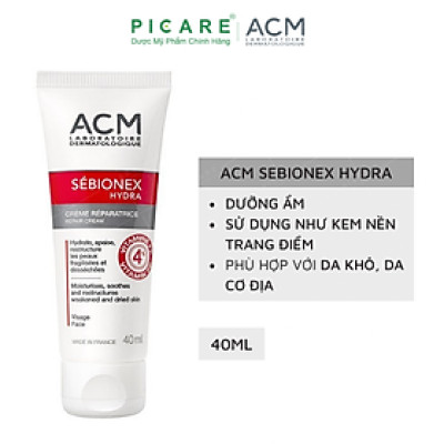 Kem Dưỡng Ẩm Dành Cho Da Mụn ACM Sebionex Hydra Repair Cream 40ml