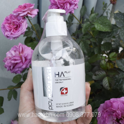 [KHUYẾN MÃI] Serum HA Plus Dưỡng Ẩm Căng Bóng Giảm Nếp Nhăn Hyaluronic Acid AWAKETHECELL 300ml