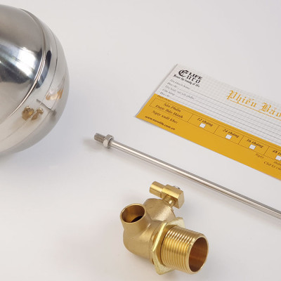 Van cơ đồng, phao Inox ren ngoài 27mm Eurolife EL-PC27