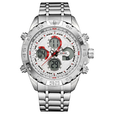 Đồng hồ điện tử kỹ thuật số Quartz Bộ hẹn giờ chống thấm nước Nam doanh nhân WEIDE WH6909 