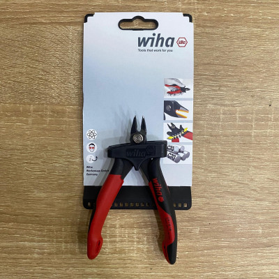 Kìm cắt chân linh kiện điện tử Wiha 27391 ( mã 26818 kèm bìa treo)