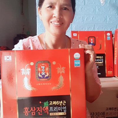 COMBO 2 HỘP Nước Hồng Sâm Hàn Quốc 6 Năm Tuổi - MYEONG KI SAM - Hàng Nội Địa Nhập Khẩu Chính Hãng - Hàm Lượng Hồng Sâm 9,9% - Hộp 30 Gói x 70ml
