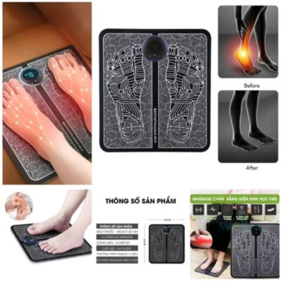 THẢM MASSAGE CHÂN CÓ NHIỀU CHẾ ĐỘ MASSAGE CAO CẤP CHO MỌI NGƯỜI