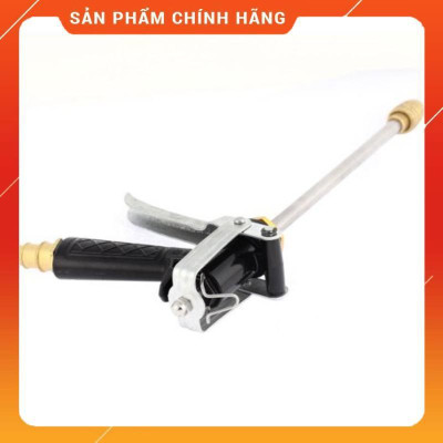 ️ Bộ dây vòi xịt nước rửa xe, tưới cây , tăng áp 3 lần, loại 3m, 5m 206318E đầu đồng, đai, nối, d.vàng
