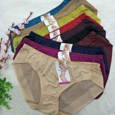 Combo 10 Quần Lót Nữ Trơn Beautiful Spring 5401 – Thun Lạnh Không Đường May, Siêu Mềm Mịn