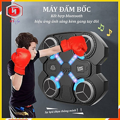 Máy Đấm Bốc Theo Nhạc, Hỗ Trợ Kết Nối Bluetooth, Boxing Theo Nhạc, Đồ Chơi Vận Động, Đồ Chơi Trẻ Em HT SYS