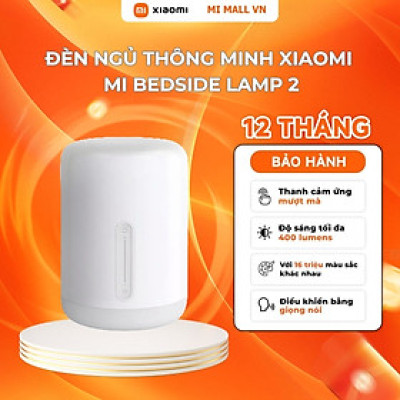 Đèn Ngủ Thông Minh Xiaomi Mi Bedside Lamp 2 MUE4093GL - Hàng Chính Hãng