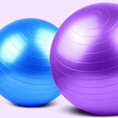 Bóng tập yoga trơn 75cm loại 1