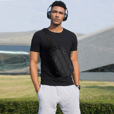 Ozuko Túi Đeo Hông Chống Thấm Nước Phong Cách Quân Đội Cho Nam