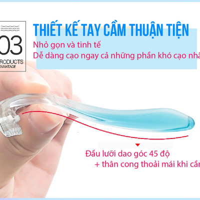 Set 2 dao cạo Thân Nhựa Kai Bikini Line Razor 4901331011641