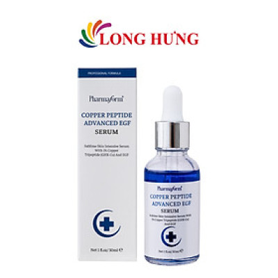 Tinh chất tái tạo da Pharmaform Copper Peptide Advanced Egf Serum (30ml) - Hàng chính hãng