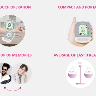 Máy đo huyết áp bắp tay Jumper JPD-HA210 (FDA Hoa Kỳ + Xuất USA)