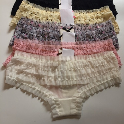 Combo 5 quần lót nữ ren bèo công chúa, mềm mại, điệu đà quyến rũ Q303 siêu xinh 