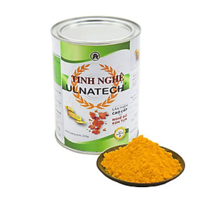 3 Lon Tinh bột nghệ Ulnatech (Nano Curcumin, mỗi lon 250gr) - Khỏe bên trong, Đẹp bên ngoài