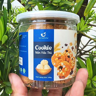 Bánh Cookies Nấm Hầu Thủ 140g