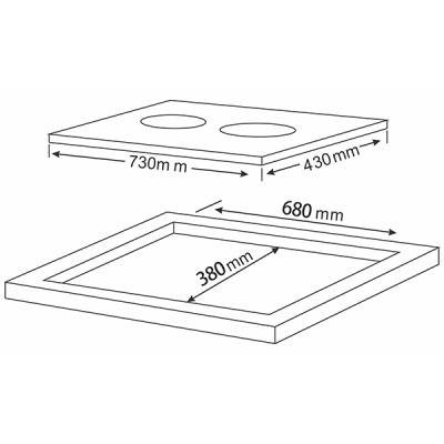 Bếp điện từ Teka HIC 7322S ICT6501SP 112740000 - Hàng Chính Hãng