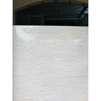 Decal cuộn đá hoa cương vân trắng hồng có sẵn keo DTL143(60x500cm)