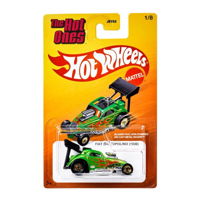 Đồ Chơi Mô Hình Siêu Xe Hot Ones - Fiat 500 Topolino 1936 - Hot Wheels JBY69/JBY68
