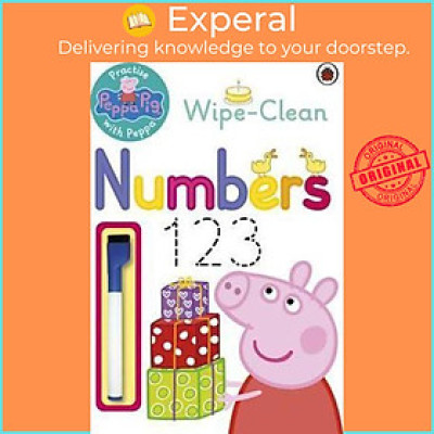 Sách - Peppa Pig: Practise with Peppa: Wipe-Clean First Numbers by Peppa Pig (UK edition, paperback)
