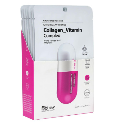 Bộ 10 đắp mặt nạ dưỡng da chiết xuất collagen hàn quốc benew ( 22ml/ gói)