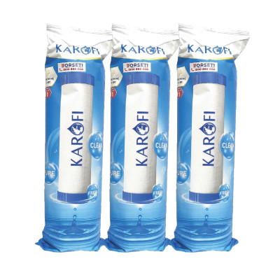 Bộ 3 Lõi Lọc Số 1 RO KAROFI KRF-L1 - Hàng Chính Hãng