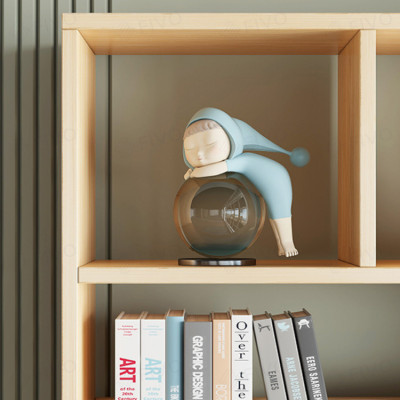 Tủ Kệ Sách Đứng Đa Năng FIVO Mã FB61 Cao Cấp Phong Cách Châu Âu, Phủ Melamine Chống Trầy Xước Và Chống Nước Bề Mặt - Hàng Chính Hãng