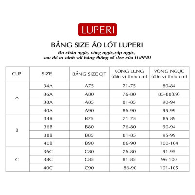 Aó Lót Nữ Không Gọng Đệm Thông Hơi Siêu Mềm Luperi Bản 3 Móc Cho Nàng Có Vòng Ngực Nhỏ LU3AL855