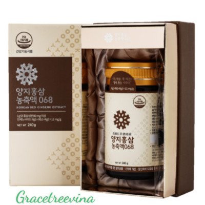 Cao hồng sâm nguyên chất cao cấp Yangji 068