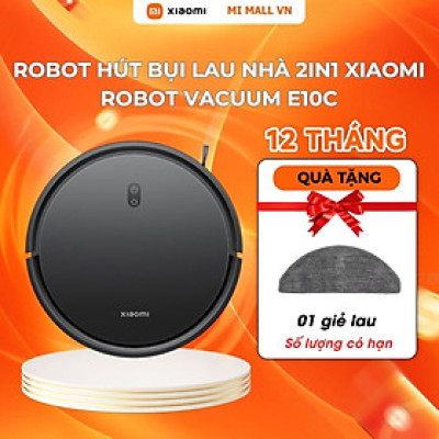 Robot Hút Bụi Lau Nhà Xiaomi Robot Vacuum E10C EU – Hàng Chính Hãng