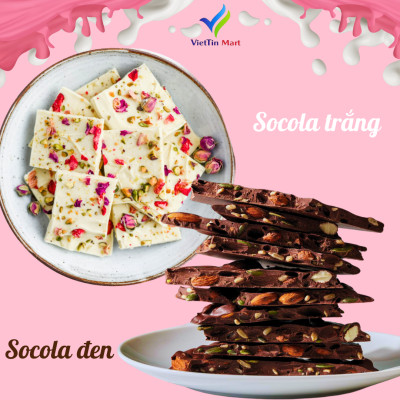 Set Nguyên Liệu Chocolate Bark Thành Phẩm 120 Viên VietTin Mart