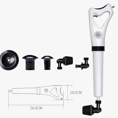 Dụng Cụ Thông Tắc Cống, Bồn Cầu Bằng Khí Nén Áp Lực Siêu Mạnh