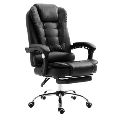Ghế làm việc tại nhà chức năng massage Ghế xoay ngả lưng gác chân thư giãn CR4107-P HCM