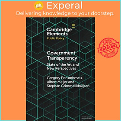 Sách - Government Transparency - State of the Art and New Perspectives by Gregory Porumbescu (UK edition, paperback)