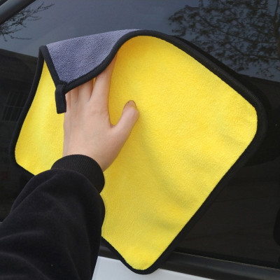 Khăn lau xe hơi ô tô cao cấp microfiber 3 kích thước dày mịn không để lại bụi vải, không để lại vệt nước, khăn lau chùi nhà cửa siêu sạch siêu thấm hút không đổ lông, rụng lông