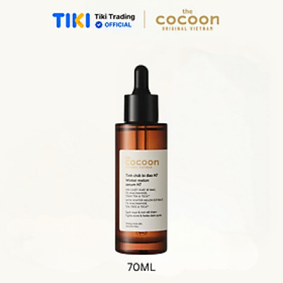Tinh chất bí đao 7% Niacinamide giúp giảm mụn, mờ vết thâm Cocoon 70ml