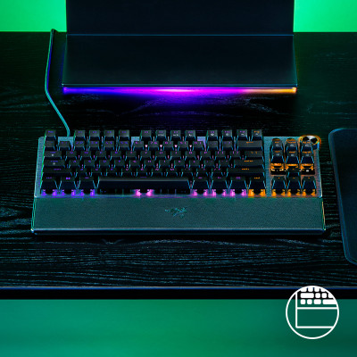 [NEW] Bàn phím Razer Huntsman V3 Pro Tenkeyless - Tenkeyless Analog Optical Esports Keyboard (Hàng chính hãng)