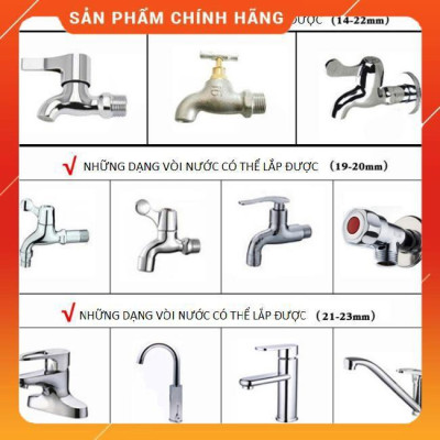 ️ Bộ dây vòi xịt nước rửa xe, tưới cây , tăng áp 3 lần, loại 7m, 10m 206319 cút sập,+ móc khoá